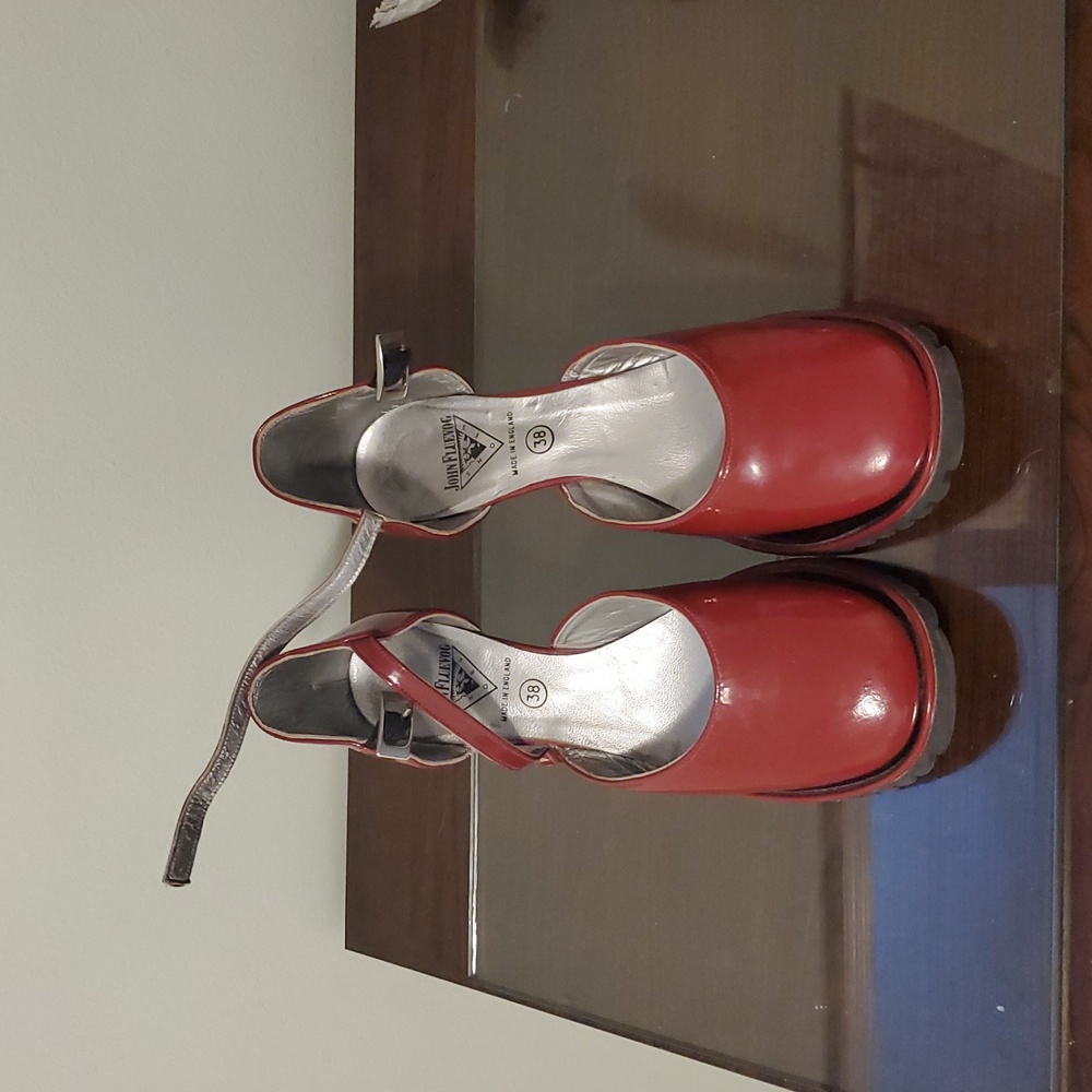 John Fluevog Red Women's Heels